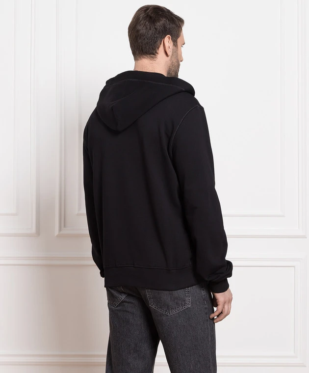 Dolce & Gabbana Black Sports Jacket With A Logo 4 Dolce & Gabbana Black Sports Jacket With A Logo - Image 4