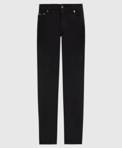 Dolce & Gabbana Black Logo Skinny Jeans