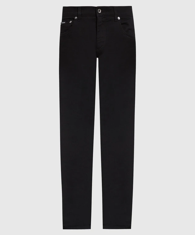 Dolce & Gabbana Black Logo Skinny Jeans 1 Dolce & Gabbana Black Logo Skinny Jeans