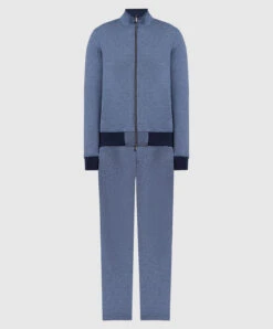 Blue Checkered Tracksuit