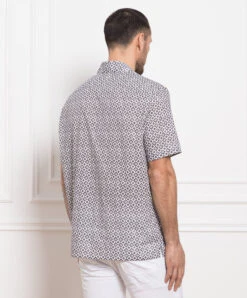 Gray Shirt With A Geometric Print 8 Gray Shirt With A Geometric Print -Summer Fashion Clothing 029e28fd 7102 4721 a1a3 9fa4d8a2f77a