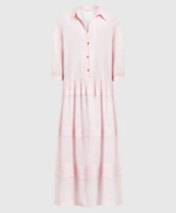 Peserico Pink Shirt Dress
