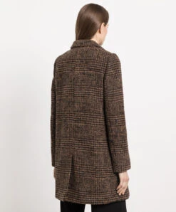 Dolce & Gabbana Brown Checked Coat -Summer Fashion Clothing 0597aced bd3a 4950 83d3 14a1784018af
