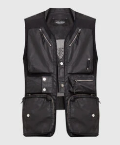 A-COLD-WALL* Black Vest With Graphic Print