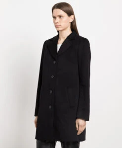 Dolce & Gabbana Black Cashmere Coat -Summer Fashion Clothing 086a5605 f060 4055 8bc1 af3d5bfa97dc