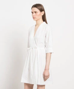 TWINSET White Dress With Embroidery -Summer Fashion Clothing 08e95061 3e21 474b b887 e65f0cc0a40c