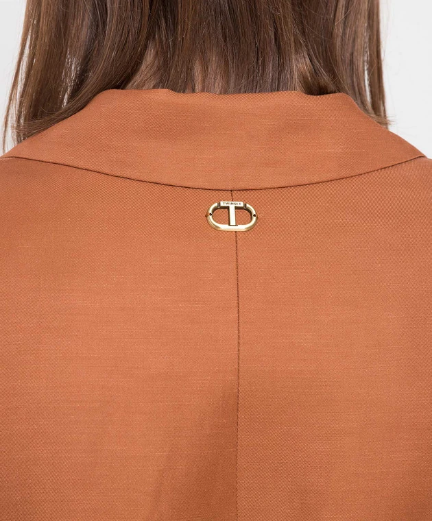 TWINSET Brown Vest 5 TWINSET Brown Vest - Image 5