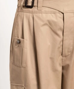 Dolce & Gabbana Brown Cropped Cargo -Summer Fashion Clothing 0a6f7e49 32eb 4bf2 8839 b80420773c9a