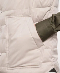 Kiton Beige Quilted Vest -Summer Fashion Clothing 0aa50e3c 1391 4160 ab9d 1237355050eb