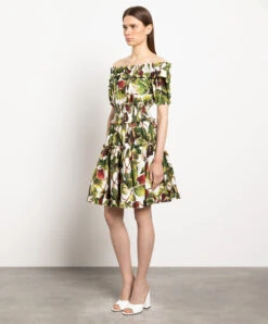 Dolce & Gabbana Mini Dress In Fig Print 7 Dolce & Gabbana Mini Dress In Fig Print -Summer Fashion Clothing 0aac4122 2daa 4281 a1ab dc717a2c1a61