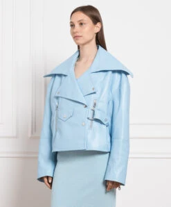 Nanushka Ado Blue Jacket 7 Nanushka Ado Blue Jacket -Summer Fashion Clothing 0bc73849 98b1 4fcb 8757 158065de8615