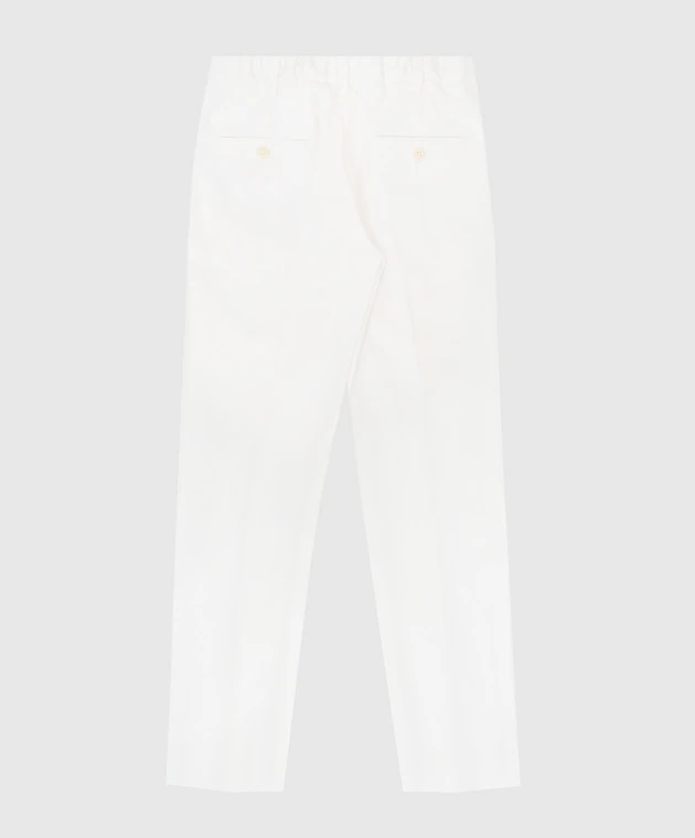 Children's White Trousers 2 Children's White Trousers - Image 2