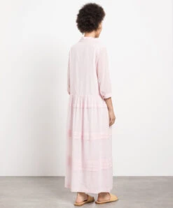 Peserico Pink Shirt Dress -Summer Fashion Clothing 0d78358f ac9c 4a2f aae3 8c9cc91c04f9