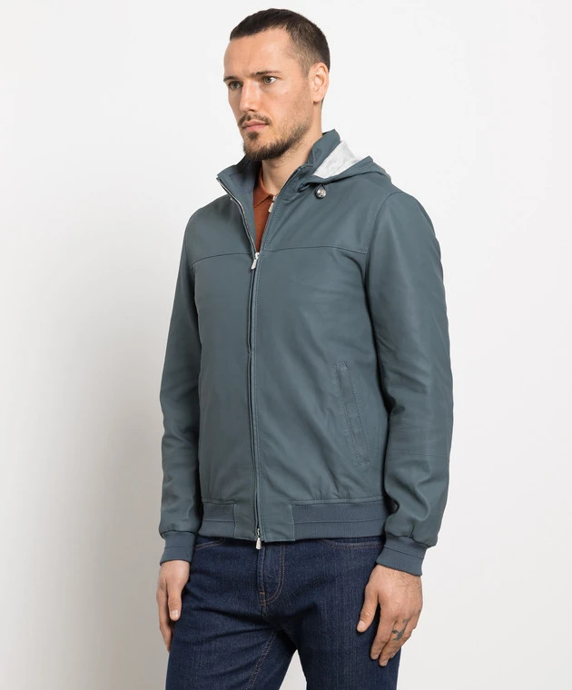 Green Leather Jacket 3 Green Leather Jacket - Image 3