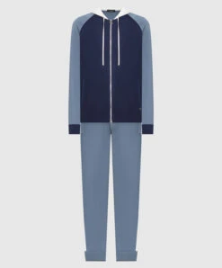 Summer Fashion Clothing 27 Blue Silk Tracksuit