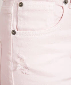 TWINSET Pink Jeans With Logo Patch -Summer Fashion Clothing 12fee14f 61b3 474e 8644 3cfb0518e9b8