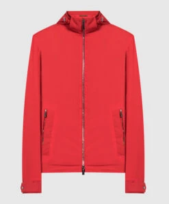 Red Windbreaker