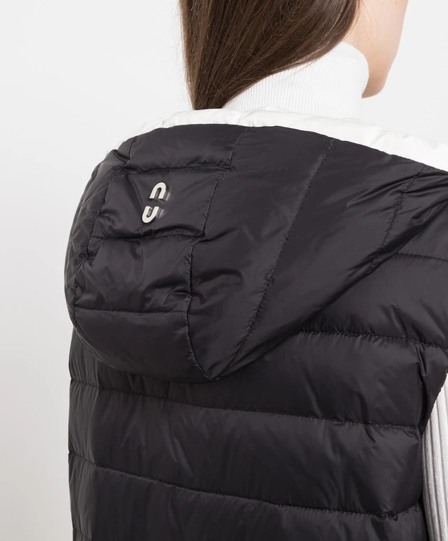 Cervos Black Down Vest 5 Cervos Black Down Vest - Image 5