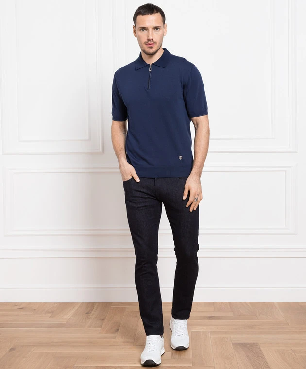 Blue Jeans With Logo 2 Blue Jeans With Logo - Image 2