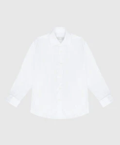 Children's White Striped Shirt