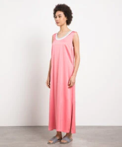Peserico Pink Maxi Dress -Summer Fashion Clothing 1618abd8 0847 4b8a bcc0 97c97540c3df