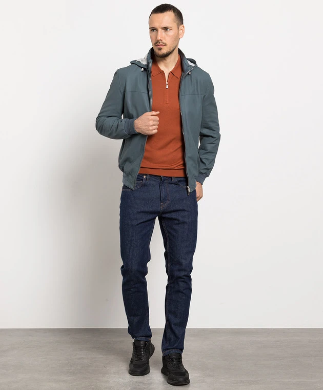 Green Leather Jacket 2 Green Leather Jacket - Image 2