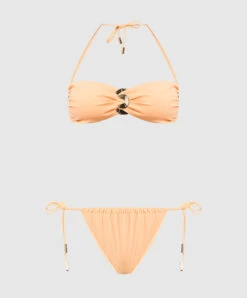 Marcella Orange Swimsuit