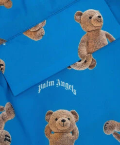 Palm Angels PA Bears Kids Blue Swim Shorts -Summer Fashion Clothing 18f9d27b a130 473c 9a40 7fc37292a275