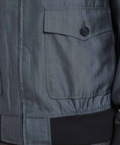 Dolce & Gabbana Gray Windbreaker -Summer Fashion Clothing 19430f2b 4431 4f55 84ba c1e7d3c428f5