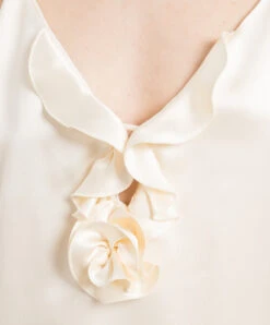 Magda Butrym Beige Dress-combination Made Of Silk With An Appliqué -Summer Fashion Clothing 1a256ca0 43d1 4a1d 9a12 97324e7f6141