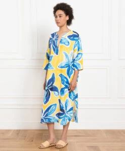Vilebrequin Fare Yellow Dress In Floral Print 7 Vilebrequin Fare Yellow Dress In Floral Print -Summer Fashion Clothing 1a5dc5e0 5512 4a81 a0d9 caa6c00cd5a5