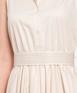 Peserico Beige Maxi Dress -Summer Fashion Clothing 1c9a7859 891d 4d06 a257 85e23ad721ac