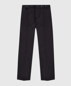 Children's Dark Gray Wool Trousers