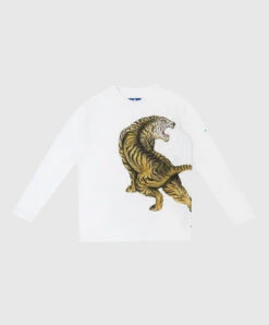 Children's White Longsleeve With Print