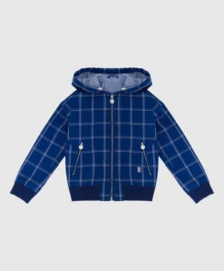 Children's Blue Plaid Jacket