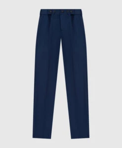 Children's Dark Blue Wool Trousers