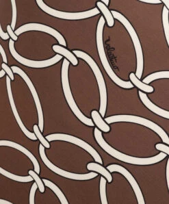 Valentino Brown Chain 1967 Print Skirt -Summer Fashion Clothing 1e21618d e3d0 490f bc3b 333386c7d65b