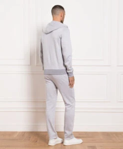 Gray Sports Suit In A Herringbone Pattern -Summer Fashion Clothing 1e7214de 7b26 4c8c 9234 ef8a2e8ecf21