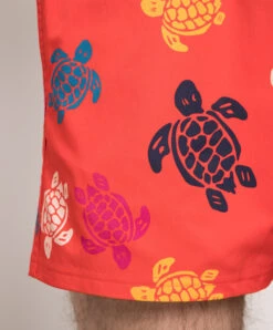 Vilebrequin Moorise Red Print Swim Shorts -Summer Fashion Clothing 1ec201d2 658c 414b bcc2 d9d68634accc
