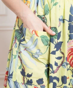 MAX & Co. Green Midi Skirt In Floral Print -Summer Fashion Clothing 1ec4396c 24cc 4303 8816 cdaf8e5dc5d7