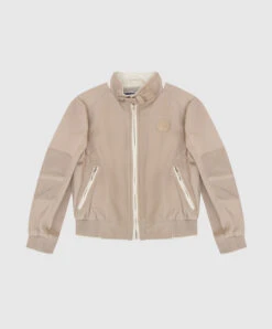 Children's Light Beige Sheepskin Coat