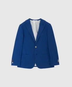 Children's Blue Wool Jacket