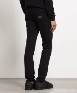 Dolce & Gabbana Black Logo Skinny Jeans 8 Dolce & Gabbana Black Logo Skinny Jeans -Summer Fashion Clothing 215b6619 2d14 49fb bdcf 1fcc67ab9ebc