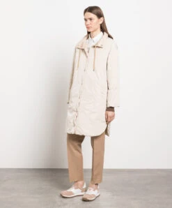 Peserico Beige Two-sided Down Jacket With Monil Chain 7 Peserico Beige Two-sided Down Jacket With Monil Chain -Summer Fashion Clothing 218826ed 75f6 4573 a5bd 79e855ca2c84