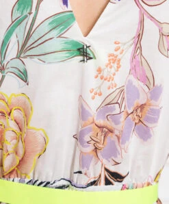 White Dress In Floral Print -Summer Fashion Clothing 21e9880e 3f67 44fa 9d6e 2008ea7dc80f