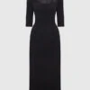 Dolce & Gabbana Black Midi Dress