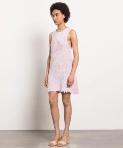 Jil Sander Pink Dress With Fringe -Summer Fashion Clothing 2307badc cf93 4bf2 a8e6 7872bf1aa06b