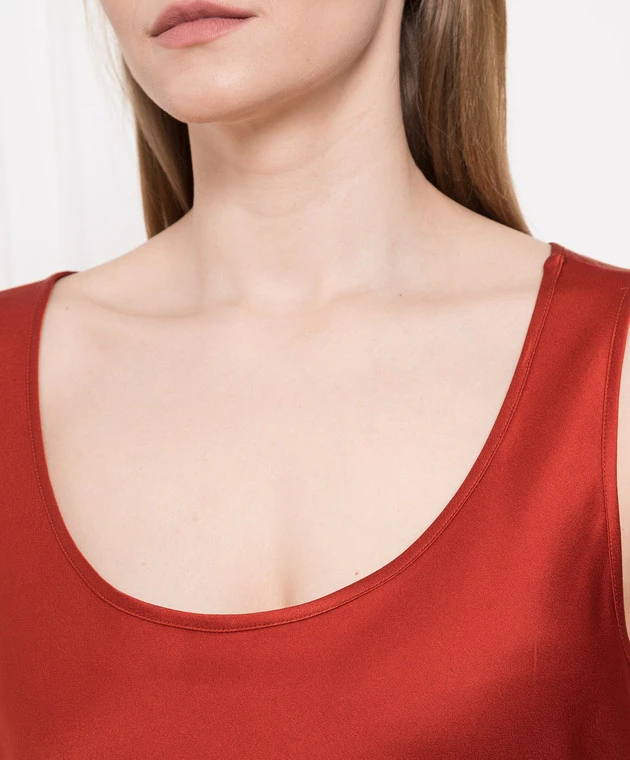 MARINA RINALDI Brown Dress 5 MARINA RINALDI Brown Dress - Image 5