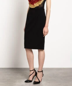 Dolce & Gabbana Black Skirt -Summer Fashion Clothing 255f0cca 7904 4087 8b3b c8447266ce9b