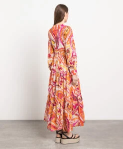 TWINSET Paisley Print Dress -Summer Fashion Clothing 26216d50 a595 4fab 94dd a6b89839eae7